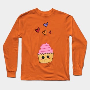 Cute cupcake Long Sleeve T-Shirt